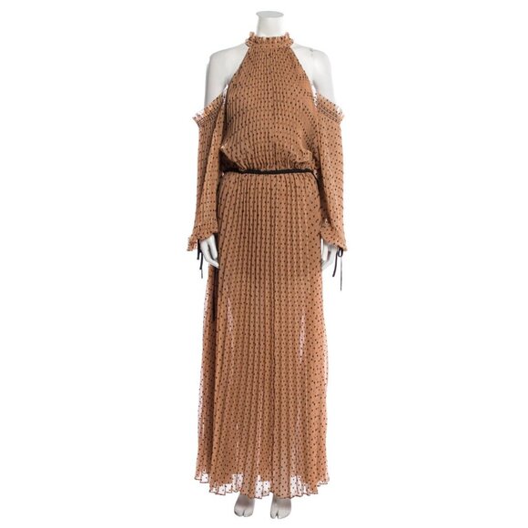 SELF-PORTRAIT Printed Long Dress Size: S | US4, UK8 - Picture 1 of 3